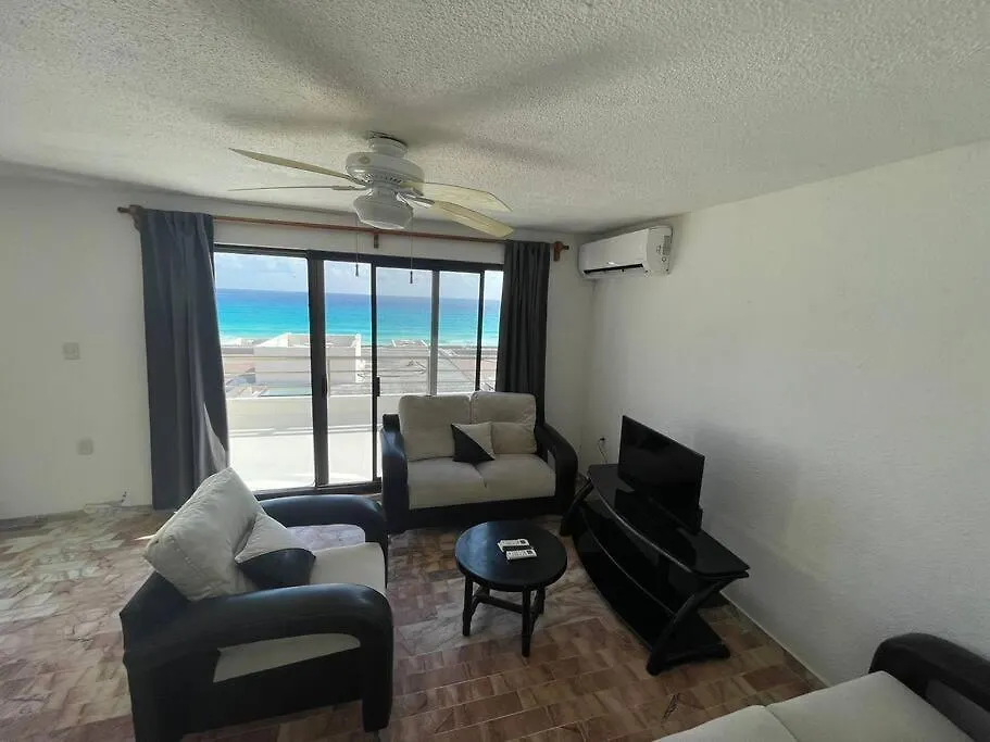 Oceanview 3Br Apto In Marlin Beach, Hotel Zone - Mar406 - Cancun Apartment
