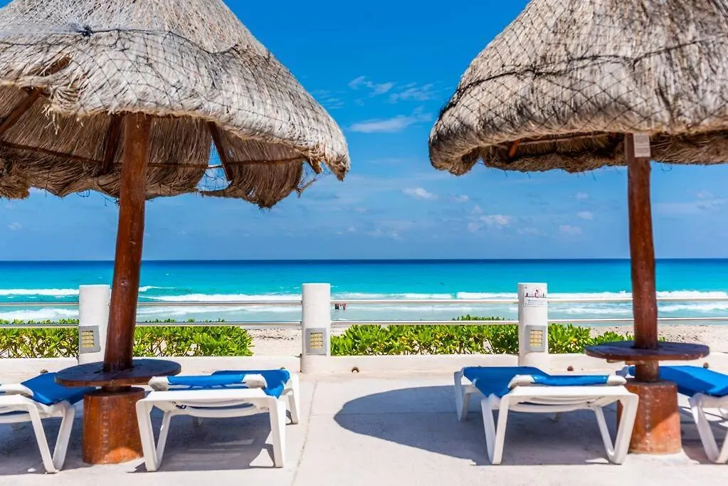 Oceanview 3Br Apto In Marlin Beach, Hotel Zone - Mar406 - Cancun Apartment