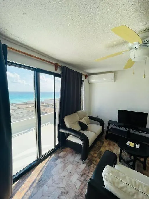 Oceanview 3Br Apto In Marlin Beach, Hotel Zone - Mar406 - Cancun Apartment