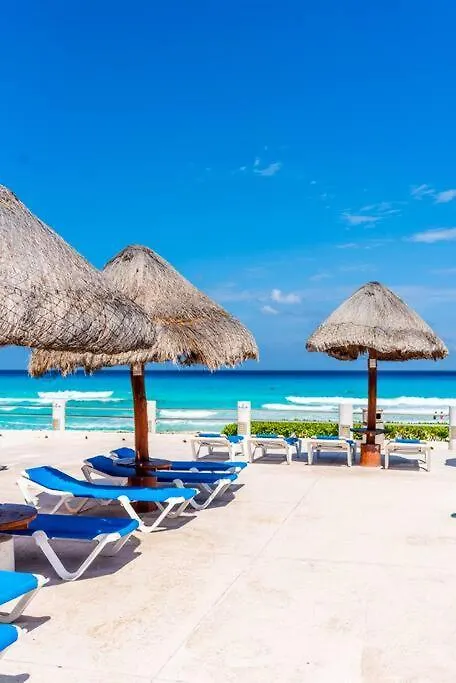 Oceanview 3Br Apto In Marlin Beach, Hotel Zone - Mar406 - Cancun Apartment